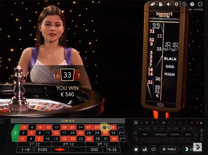 Roulette Cinematic Sunwin - Cá Cược Kiếm Thưởng Siêu Hay